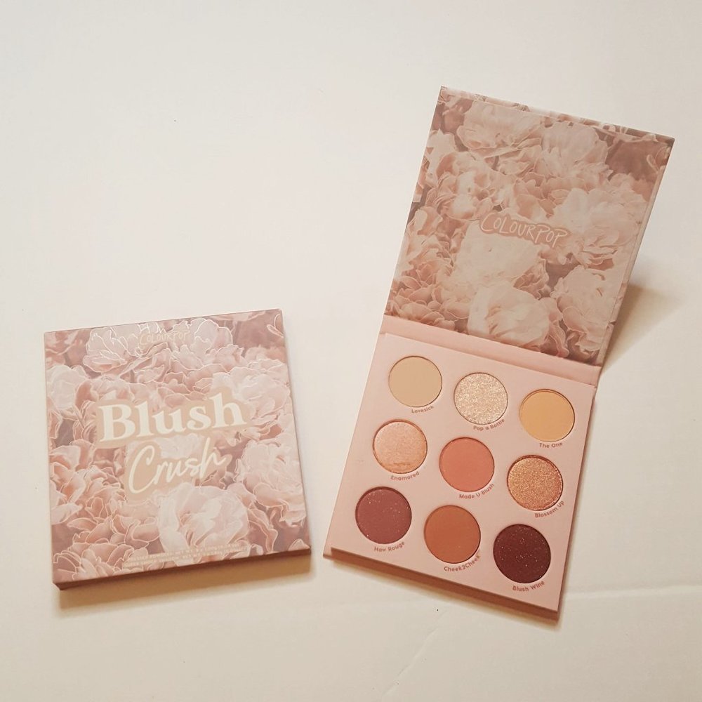 ColourPop Blush Crush Eyeshadow Pallette NEW